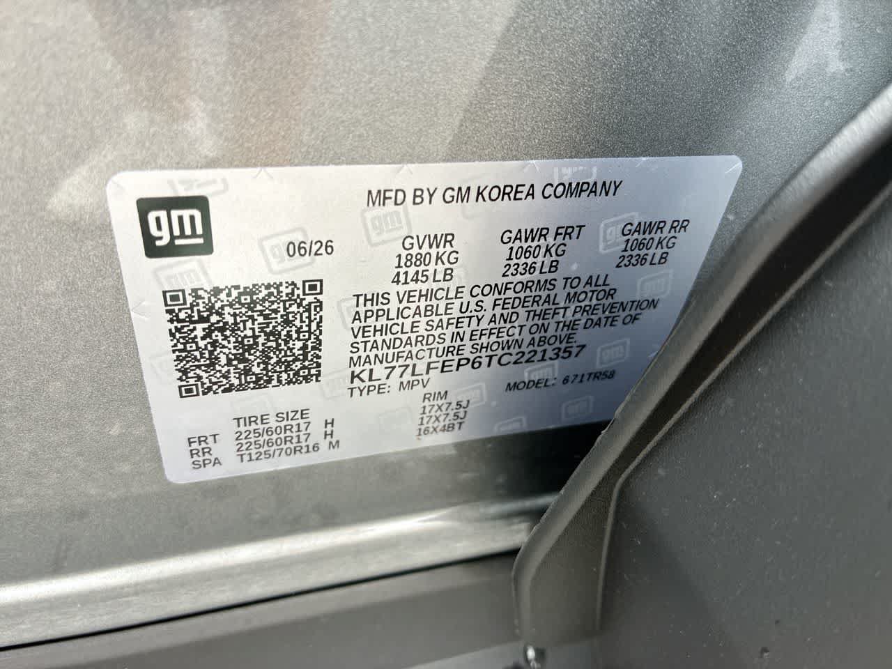 New 2026 Chevrolet Trax LS w/ LS Convenience Package FWD image 30