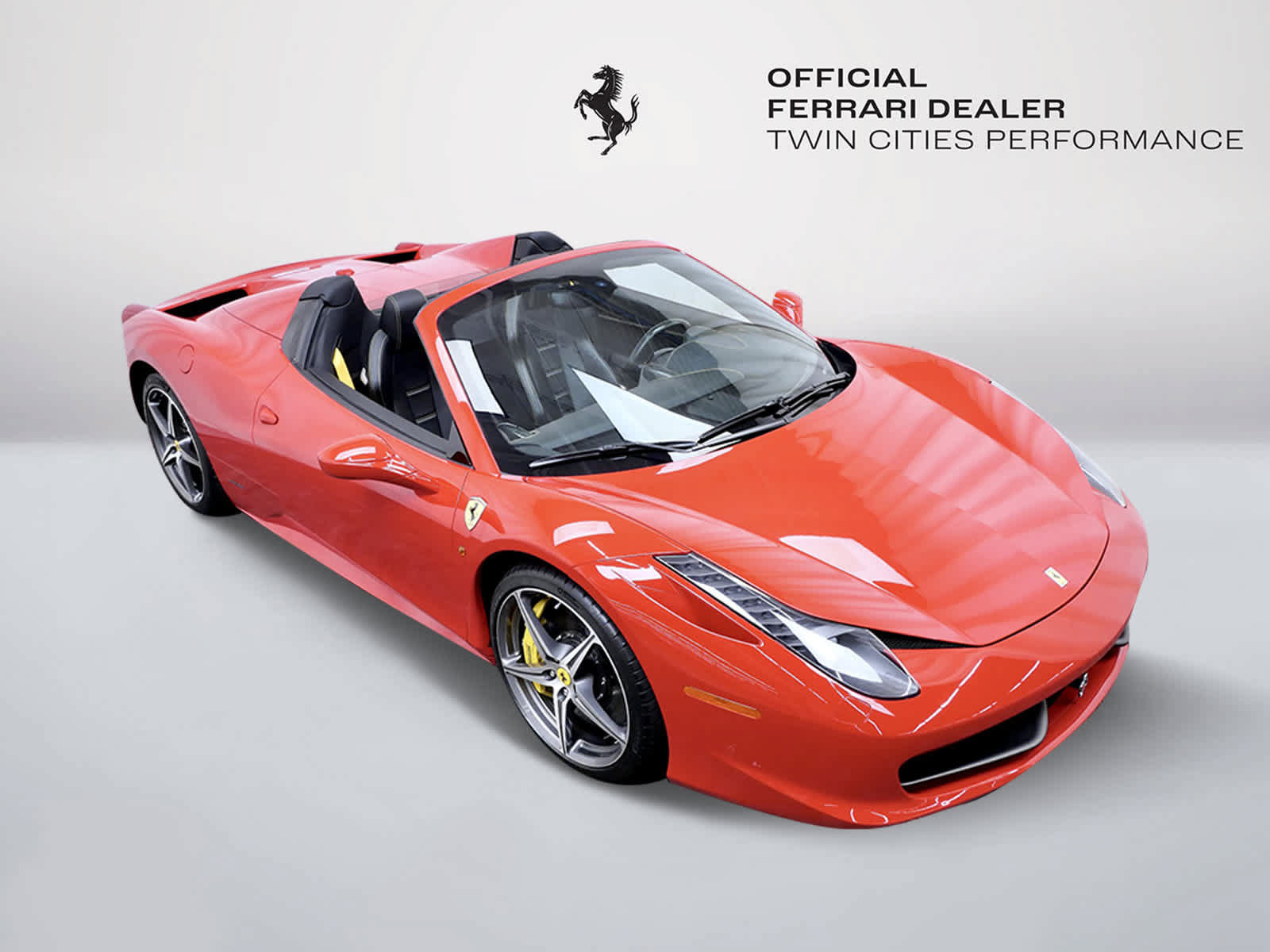 Certified 2015 Ferrari 458 Spider RWD image 12