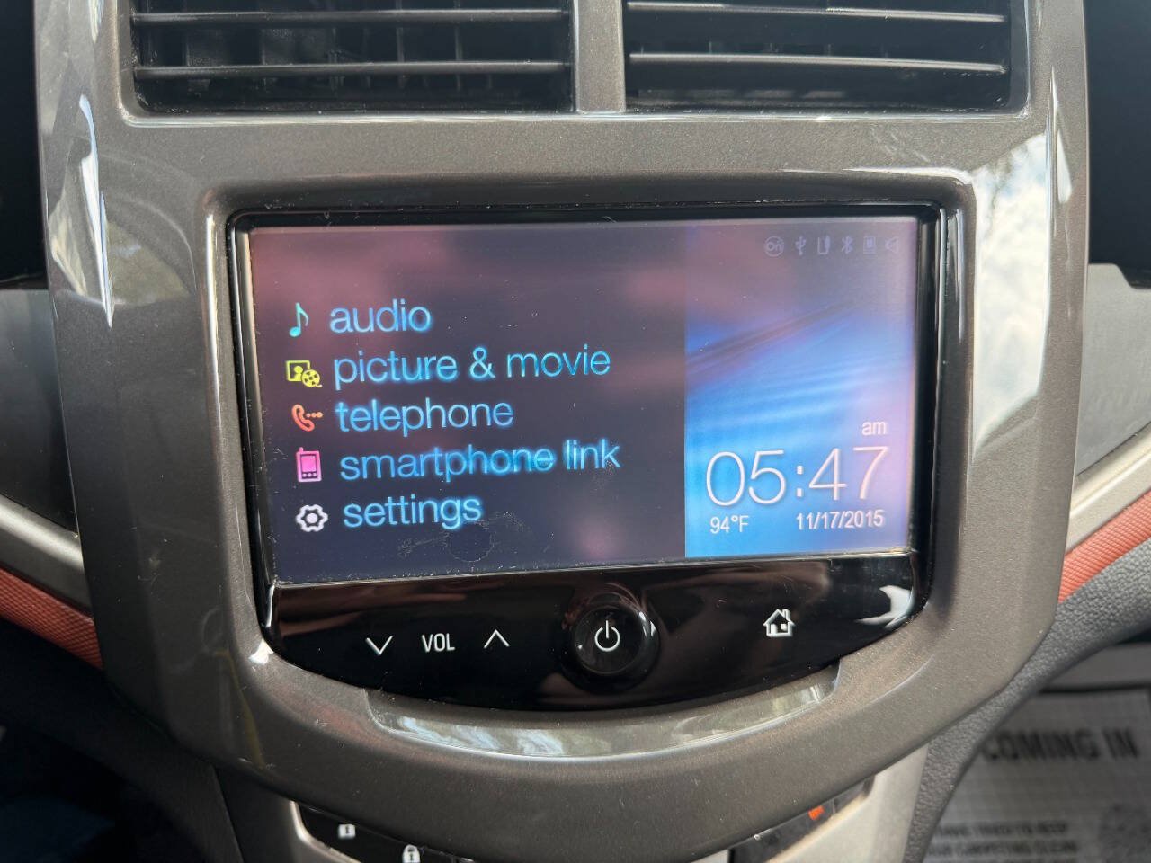 Used 2015 Chevrolet Sonic LTZ FWD image 23