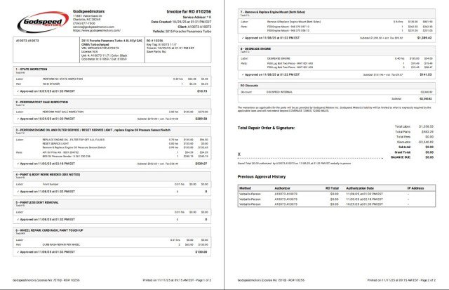 Used 2015 Porsche Panamera w/ Premium Package Plus image 7
