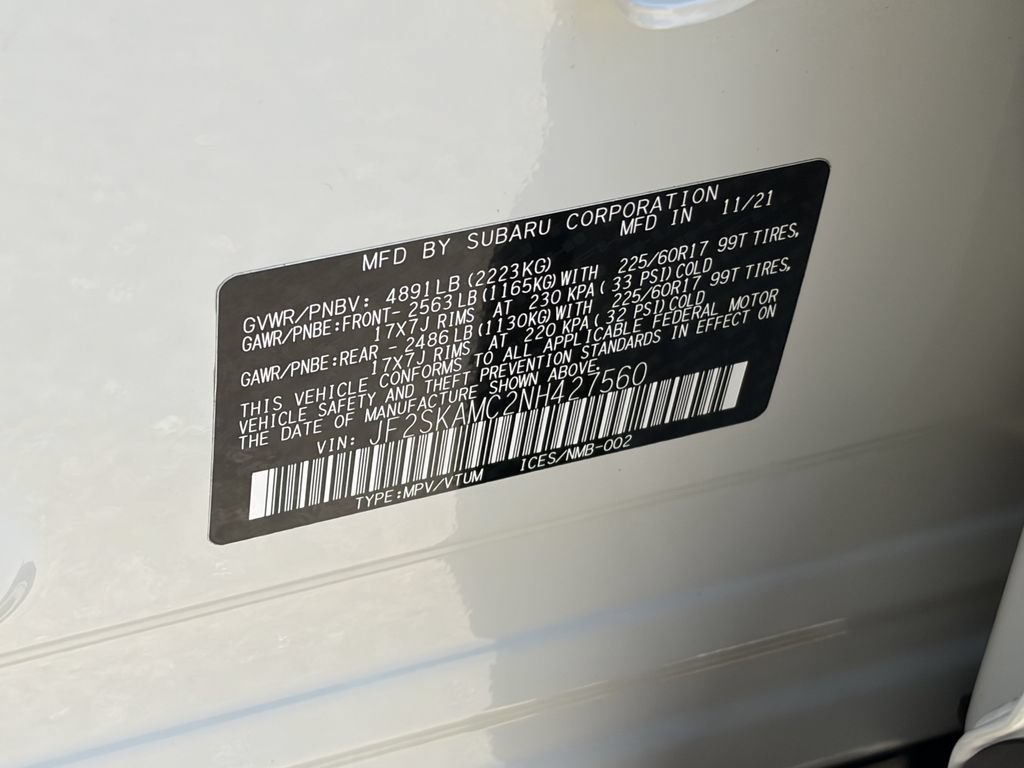 Used 2022 Subaru Forester Wilderness w/ Wilderness Package AWD/4WD image 41