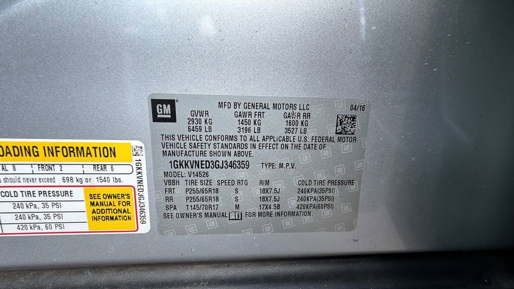 Used 2016 GMC Acadia SLE image 34