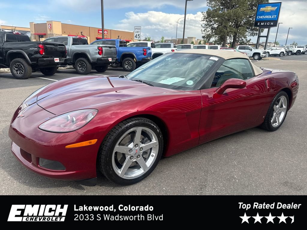 Used 2006 Chevrolet Corvette Convertible w/ Preferred Equipment Group RWD image 1