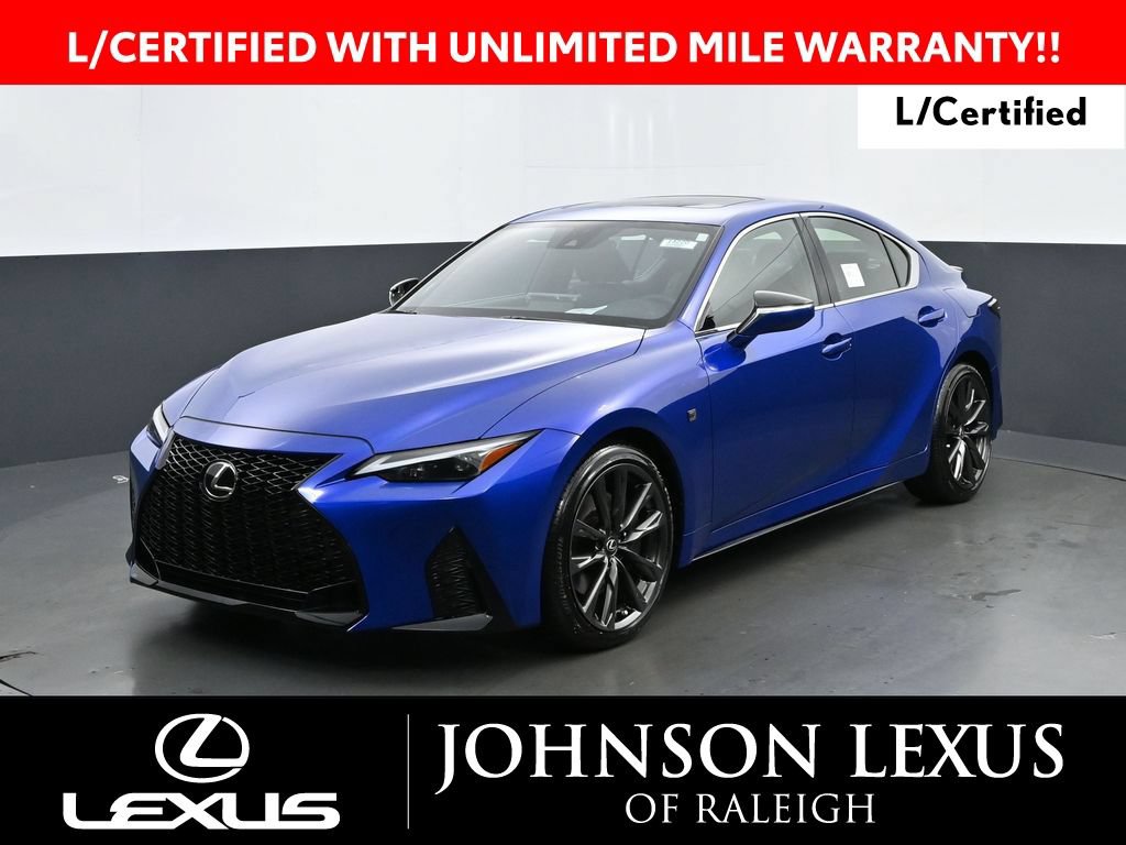 Certified 2025 Lexus IS 350 F Sport RWD image 1