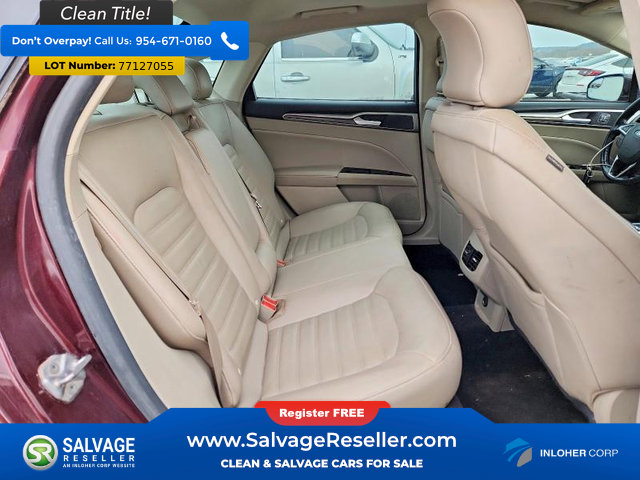 Used 2017 Ford Fusion SE w/ Fusion SE Technology Package image 12