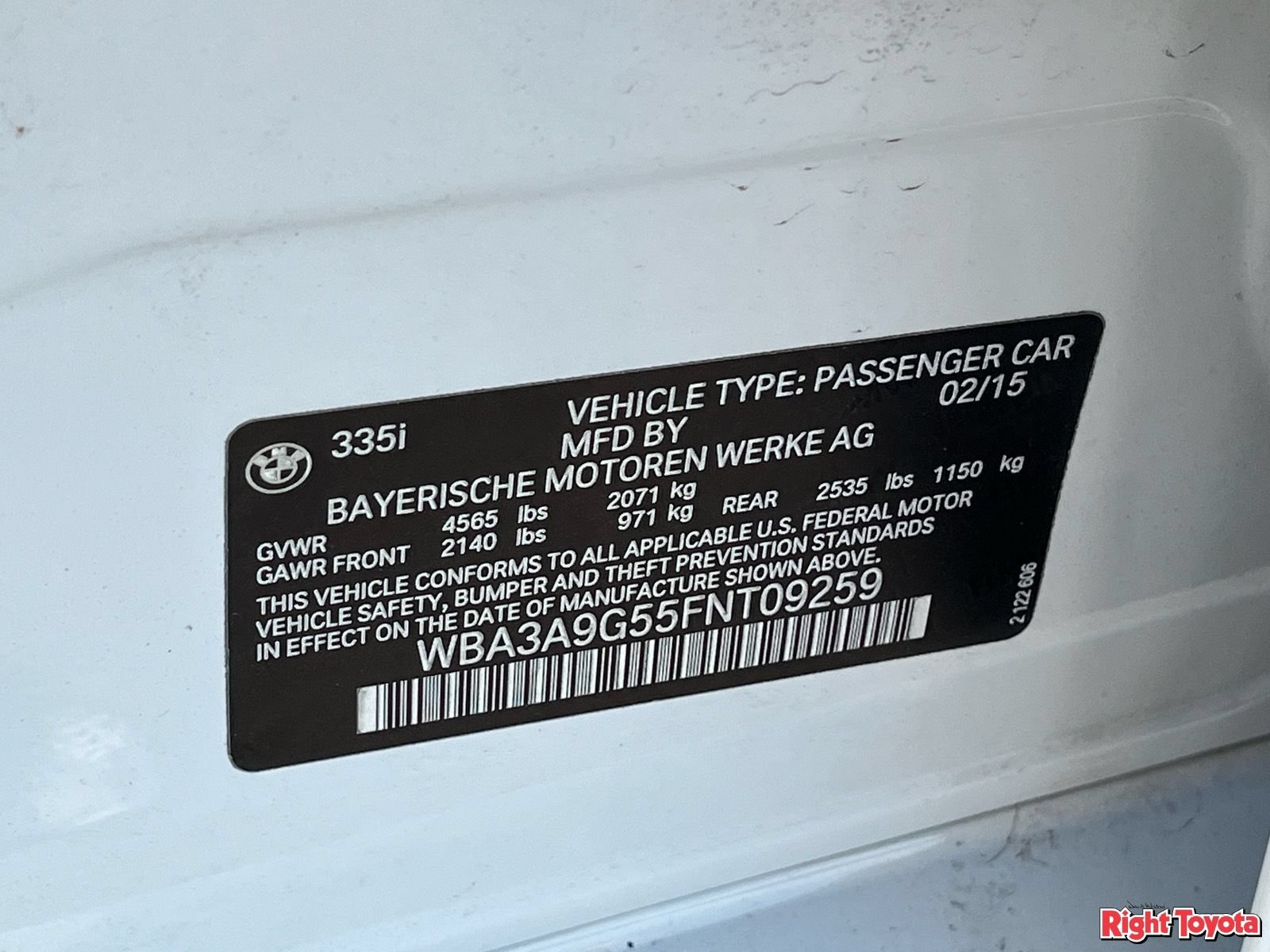 Used 2015 BMW 335i Sedan RWD image 34