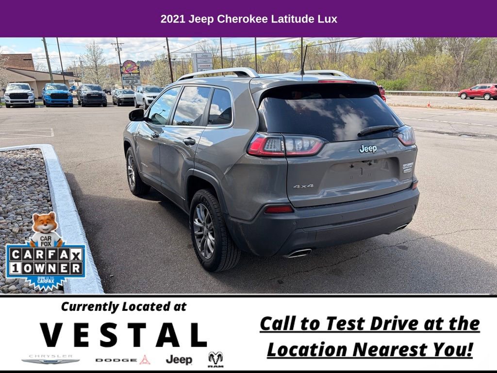 Used 2021 Jeep Cherokee Latitude Lux w/ Comfort/Convenience Group AWD/4WD image 9