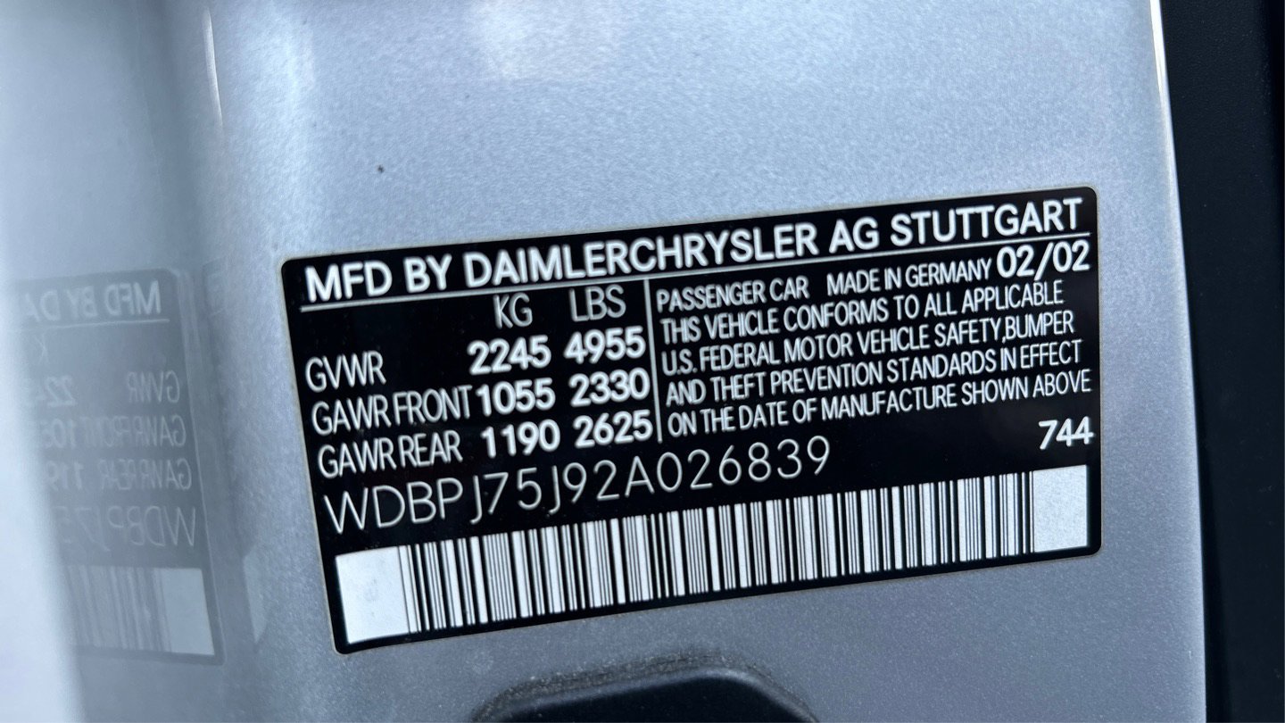 Used 2002 Mercedes-Benz CL 500 image 50