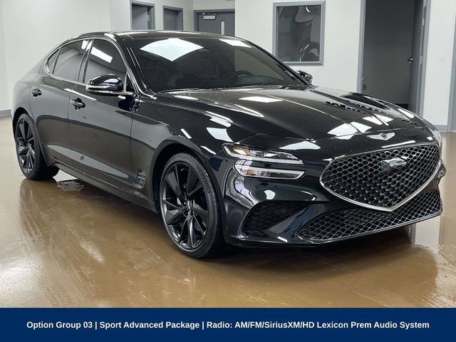 Used 2023 Genesis G70 3.3T w/ Sport Advanced Package RWD image 3