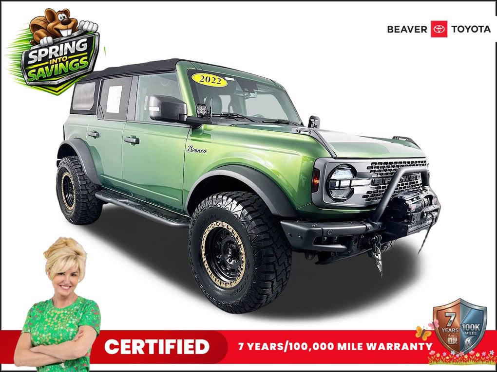 Used 2022 Ford Bronco Badlands w/ Sasquatch Package