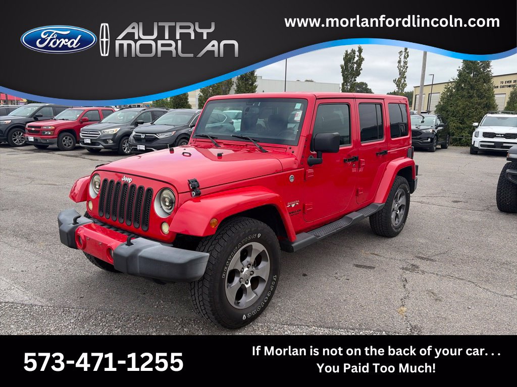 Used 2016 Jeep Wrangler Unlimited Sahara w/ Connectivity Group AWD/4WD image 1