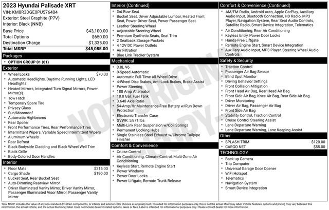 Used 2023 Hyundai Palisade XRT image 10