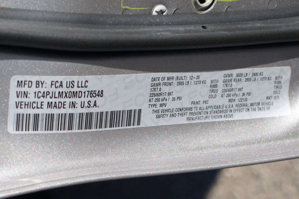 Used 2021 Jeep Cherokee Latitude Lux image 46