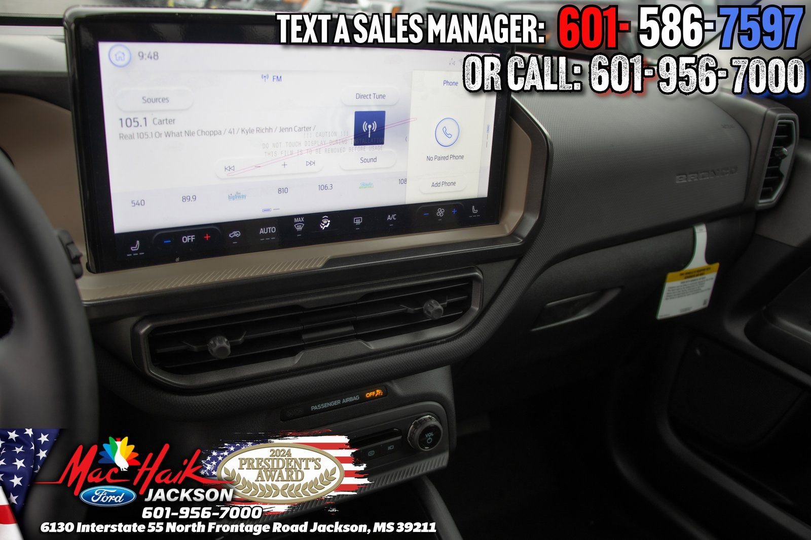 New 2025 Ford Bronco Sport Big Bend w/ Convenience Package image 44