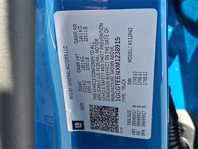 Used 2021 Chevrolet Colorado ZR2 w/ ZR2 Dusk Special Edition image 27