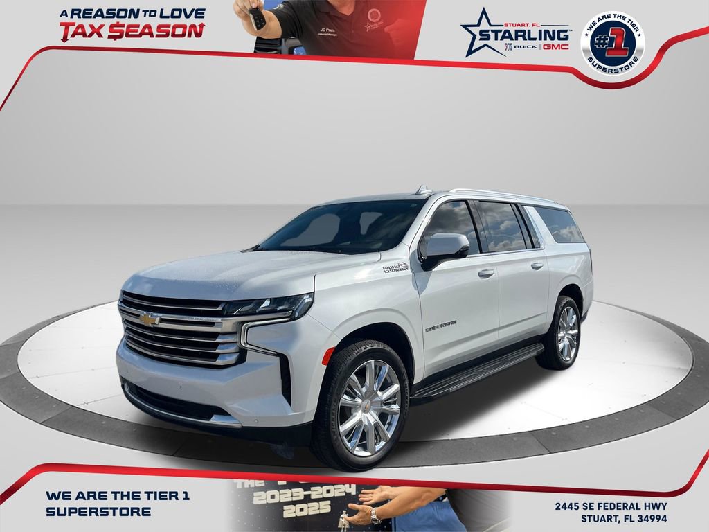 Used 2022 Chevrolet Suburban High Country image 1
