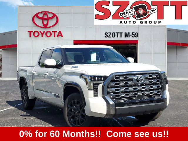 New 2026 Toyota Tundra Platinum