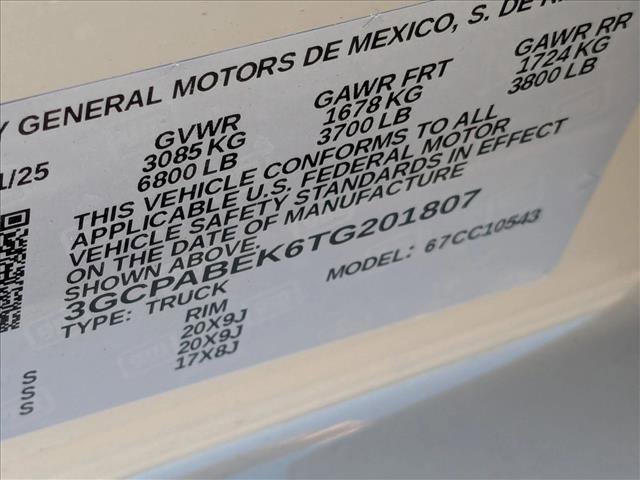 New 2026 Chevrolet Silverado 1500 Custom w/ Turbomax Blackout Package image 16