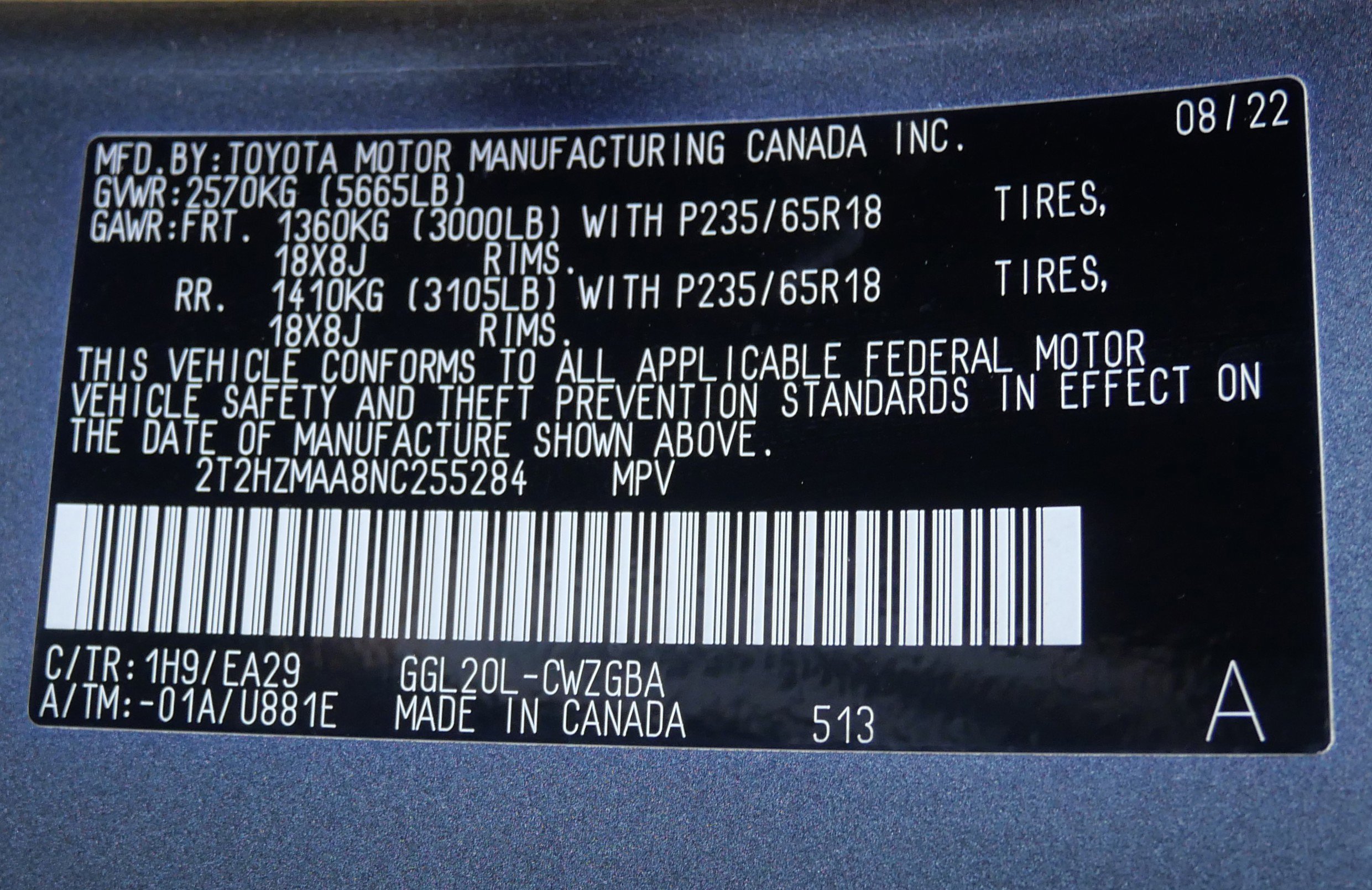 Certified 2022 Lexus RX 350 FWD w/ Premium Package image 19