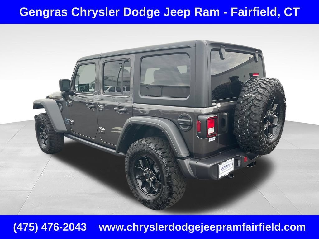 Certified 2025 Jeep Wrangler Unlimited Sport S 4xe AWD/4WD image 5