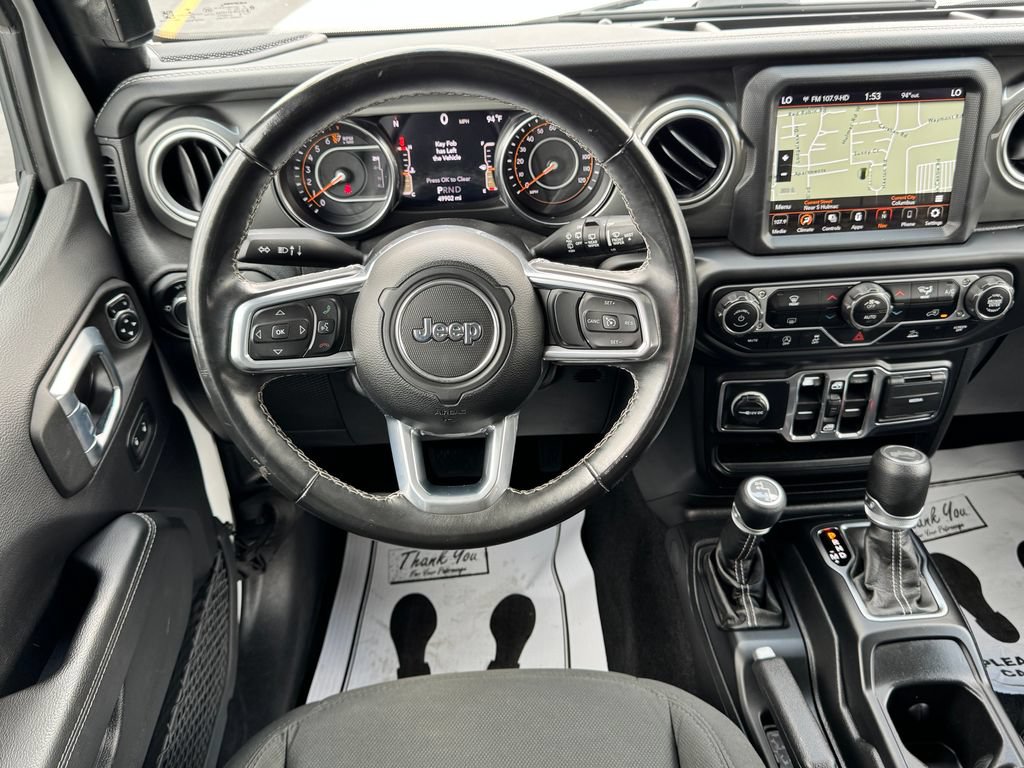 Used 2021 Jeep Wrangler Unlimited Sahara w/ Uconnect 4C Nav & Sound Group AWD/4WD image 20