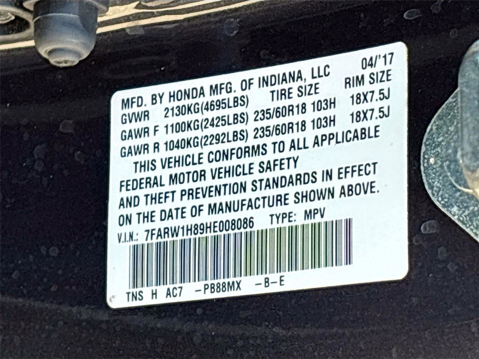 Used 2017 Honda CR-V EX-L image 32