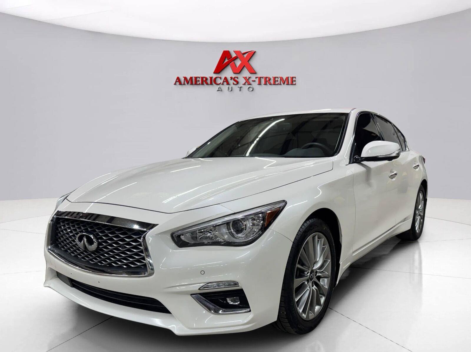 Used 2022 INFINITI Q50 Luxe w/ Cargo Package AWD/4WD image 2