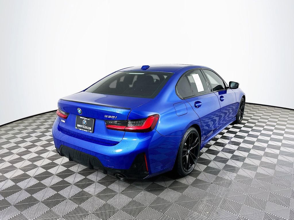 Certified 2024 BMW 330i xDrive Sedan w/ M Sport Package image 9