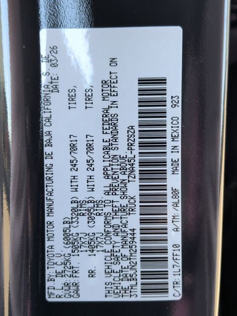 New 2026 Toyota Tacoma SR5 AWD/4WD image 29