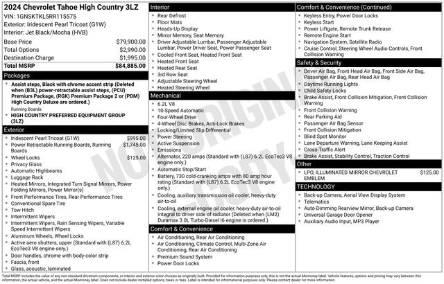 Certified 2024 Chevrolet Tahoe High Country image 4