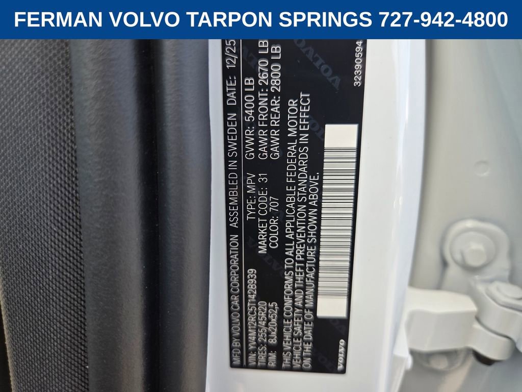 New 2026 Volvo XC60 B5 Plus w/ Protection Package Premier image 22