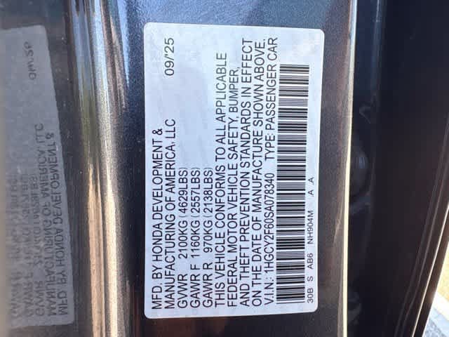 Used 2025 Honda Accord EX-L image 25