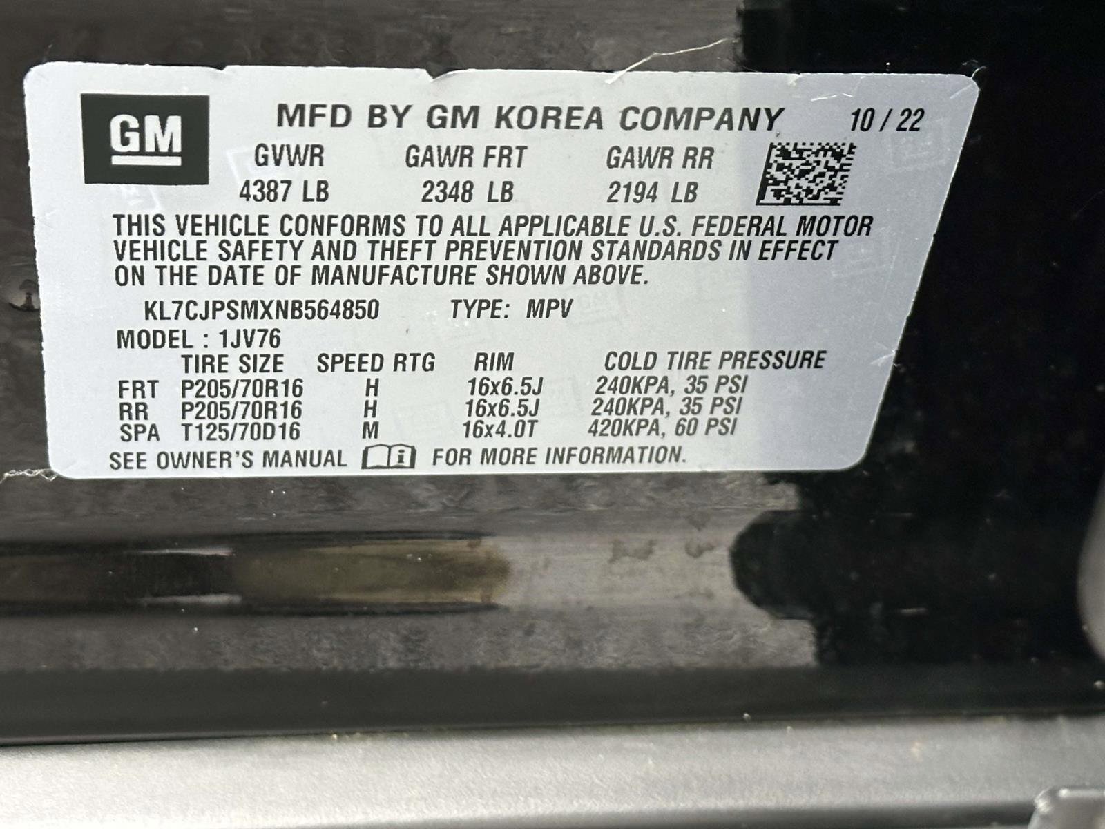 Certified 2022 Chevrolet Trax LT w/ LT Convenience Package image 28