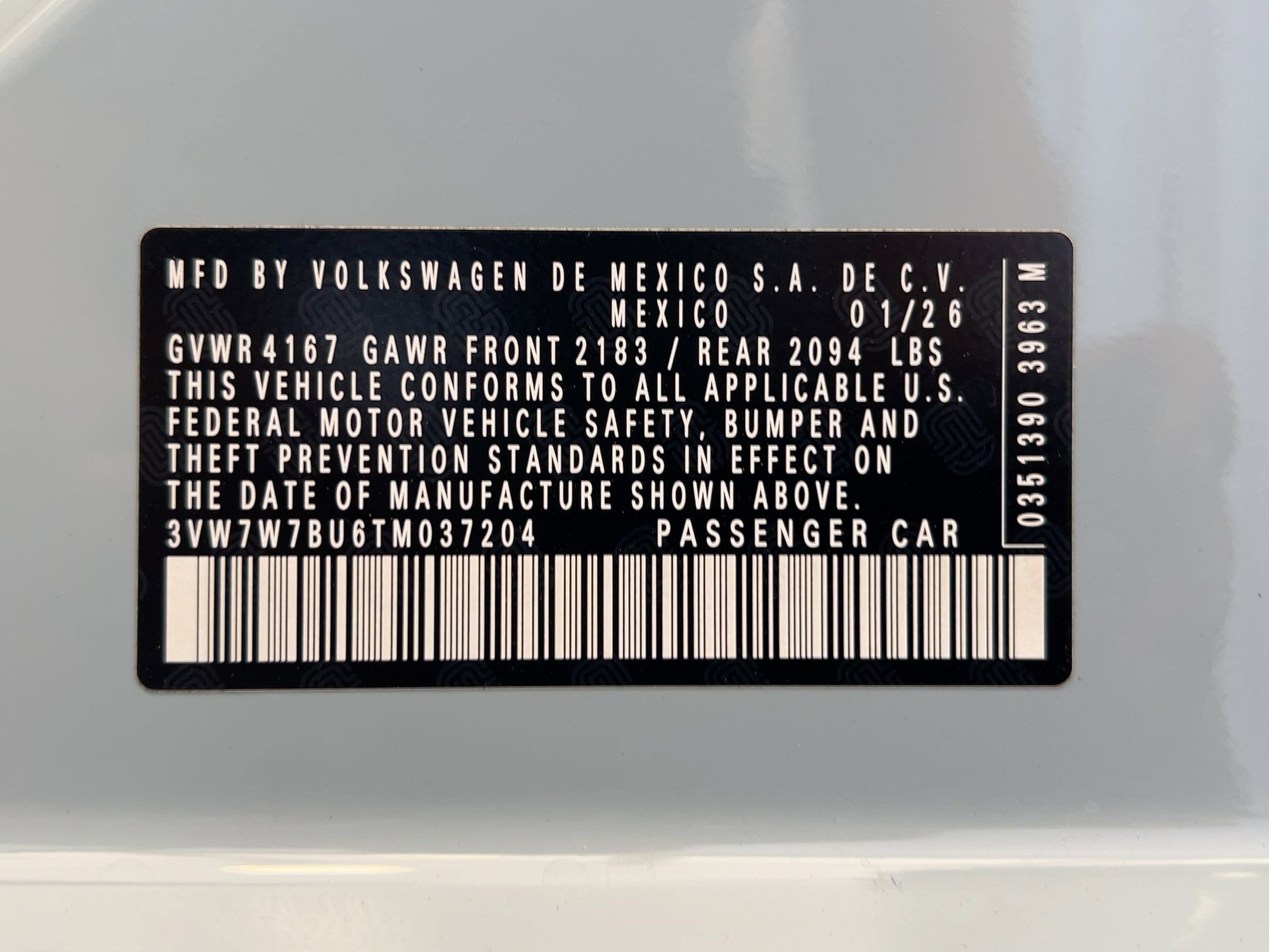 New 2026 Volkswagen Jetta SE image 19