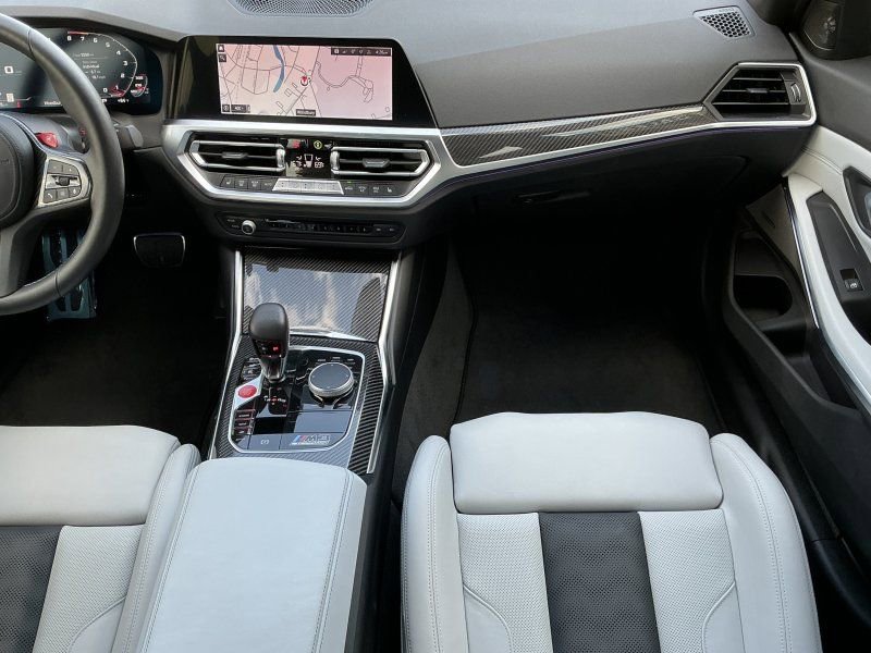 Used 2021 BMW M3 Competition w/ M Carbon Exterior Package RWD image 18