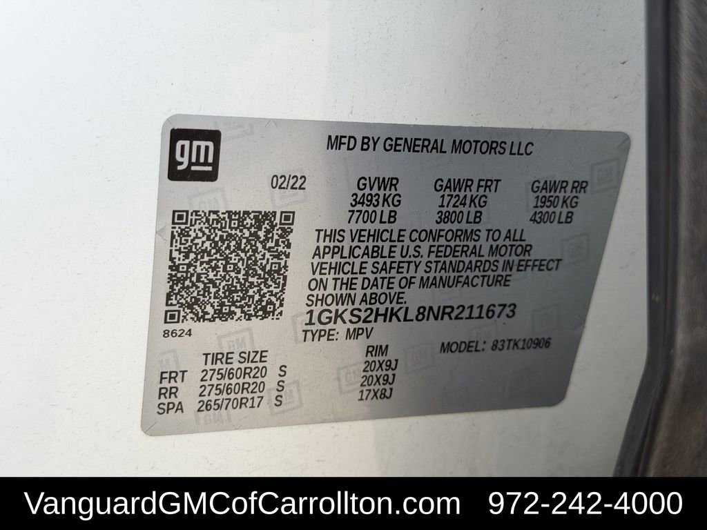 Used 2022 GMC Yukon XL AT4 AWD/4WD image 37