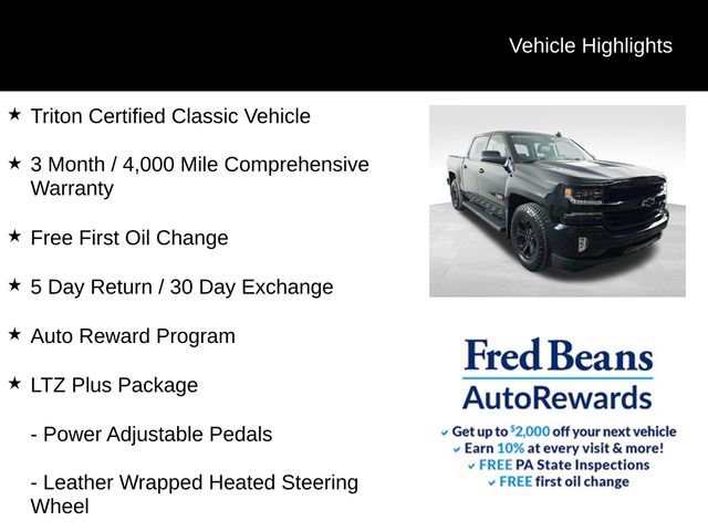 Used 2018 Chevrolet Silverado 1500 LTZ Z71 w/ LTZ Plus Package image 4