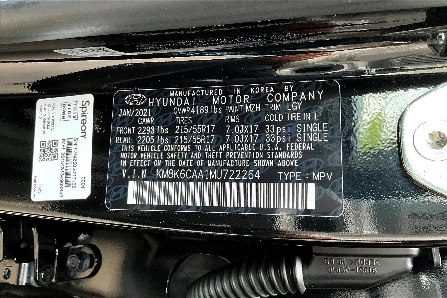 Used 2021 Hyundai Kona SEL Plus w/ Cargo Package AWD/4WD image 17