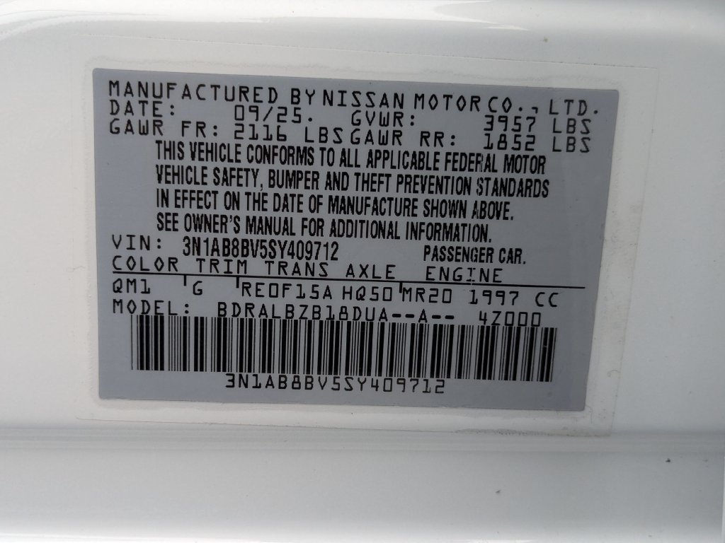 Certified 2025 Nissan Sentra S FWD image 26