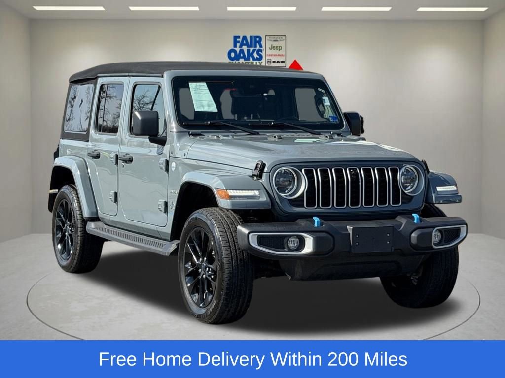 Used 2024 Jeep Wrangler Unlimited Sahara w/ Technology Group