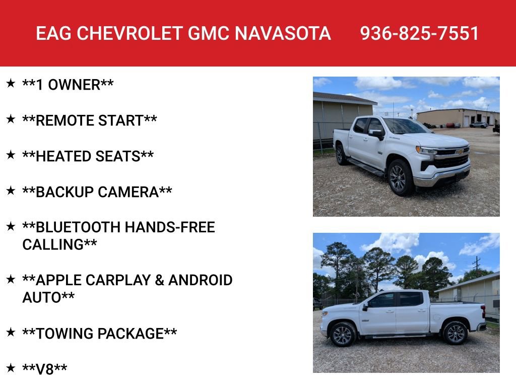 Used 2024 Chevrolet Silverado 1500 LT w/ Texas Edition Plus RWD image 4