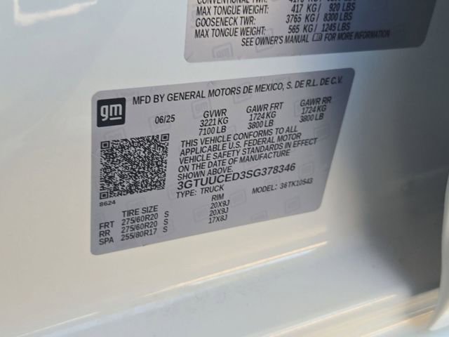 Certified 2025 GMC Sierra 1500 Elevation w/ Elevation Premium Package image 33