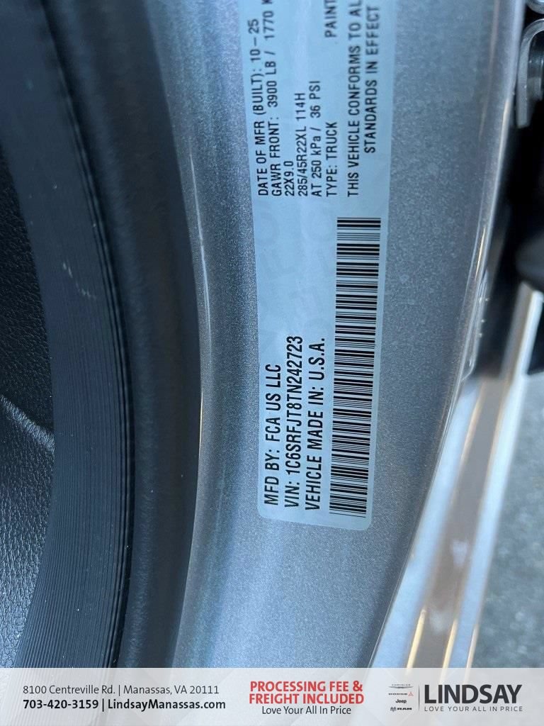 New 2026 RAM 1500 Laramie w/ Night Edition AWD/4WD image 46