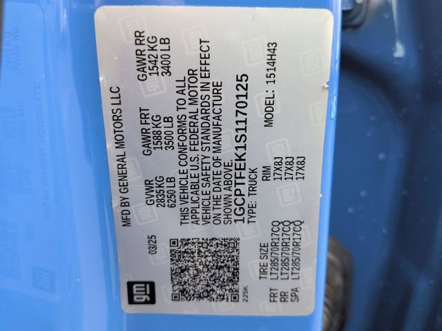 Certified 2025 Chevrolet Colorado ZR2 w/ Technology Package AWD/4WD image 34