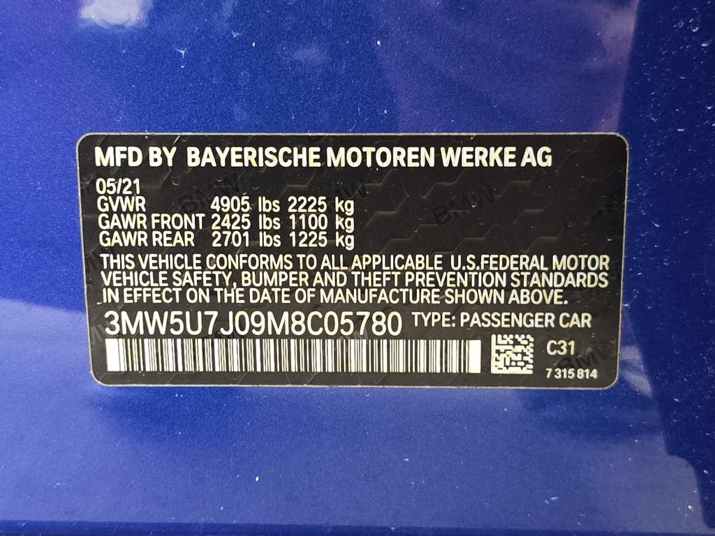 Used 2021 BMW M340i w/ Premium Package RWD image 33