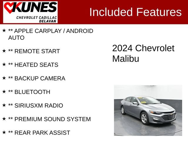 Used 2024 Chevrolet Malibu LT FWD image 3