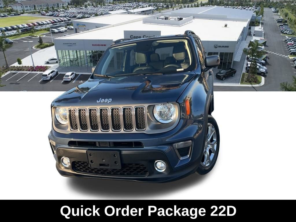 Certified 2020 Jeep Renegade Limited AWD/4WD image 3