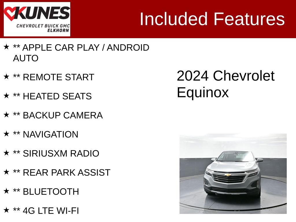Used 2024 Chevrolet Equinox LT image 2