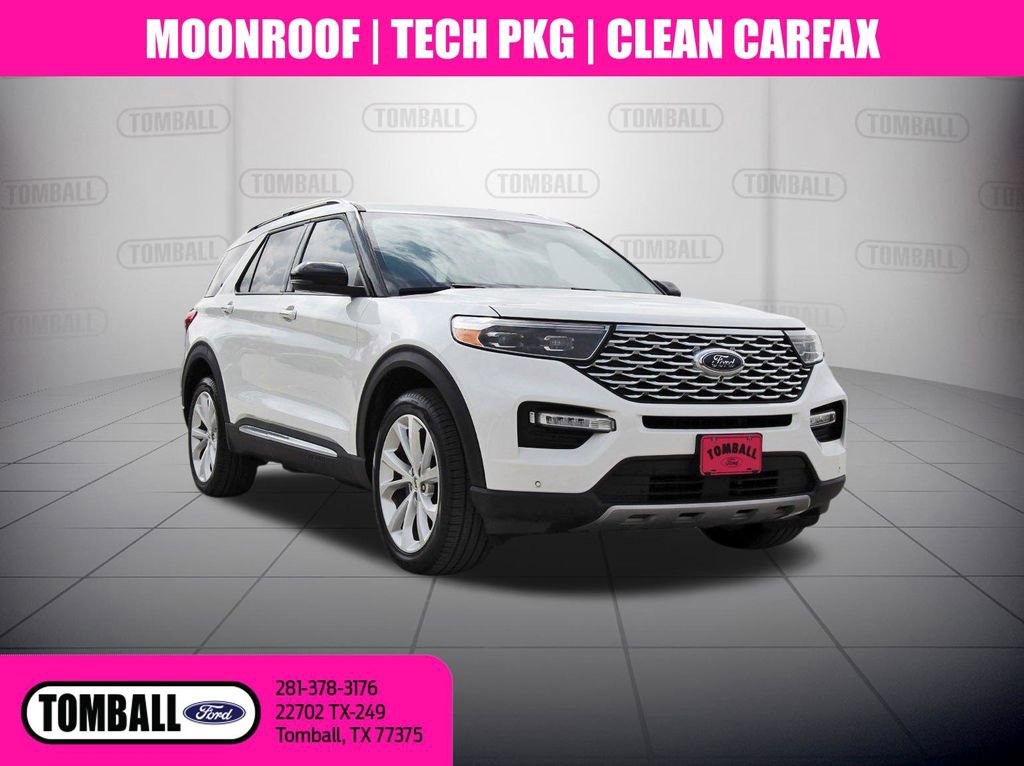 Certified 2024 Ford Explorer Platinum w/ Technology Package image 1