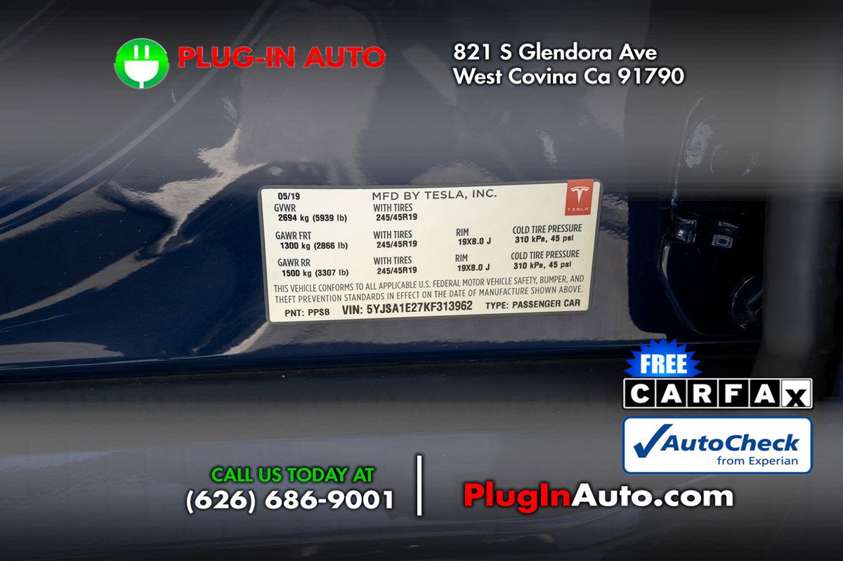 Used 2019 Tesla Model S Long Range AWD/4WD image 10